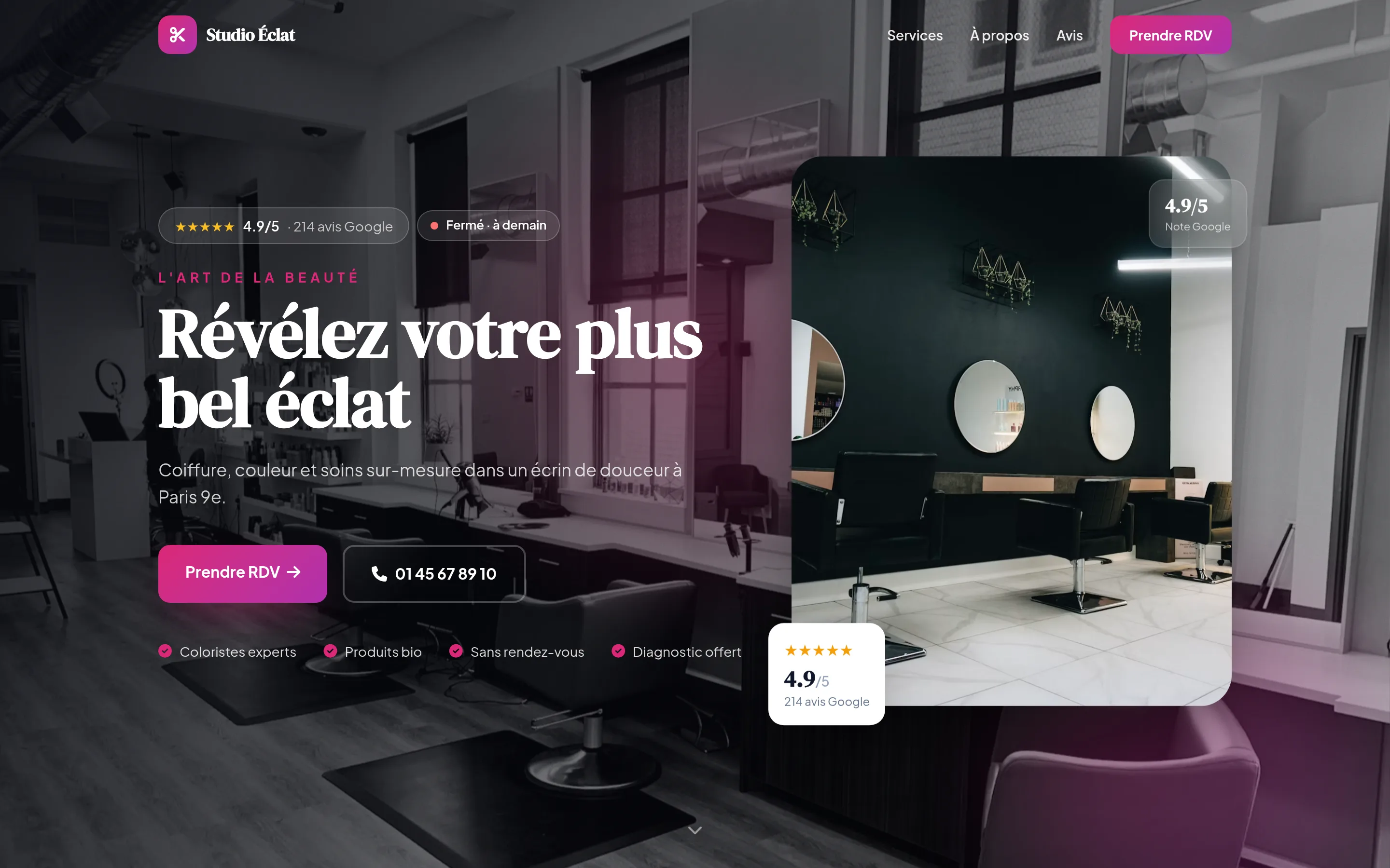 Site Institut Léa